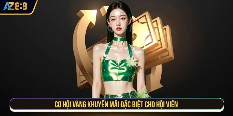 Cơ hội vàng khuyến mãi đặc biệt cho hội viên