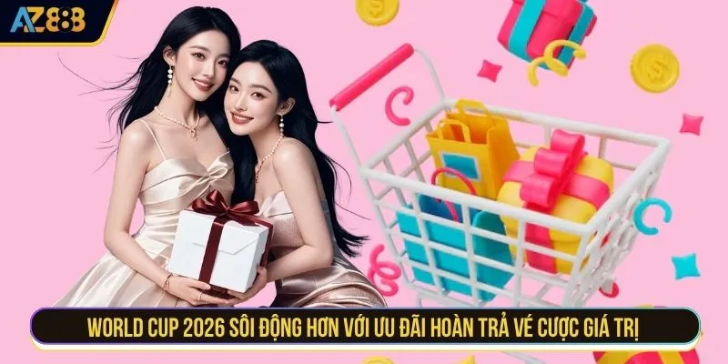 World Cup 2026 sôi động hơn với ưu đãi hoàn trả vé cược giá trị